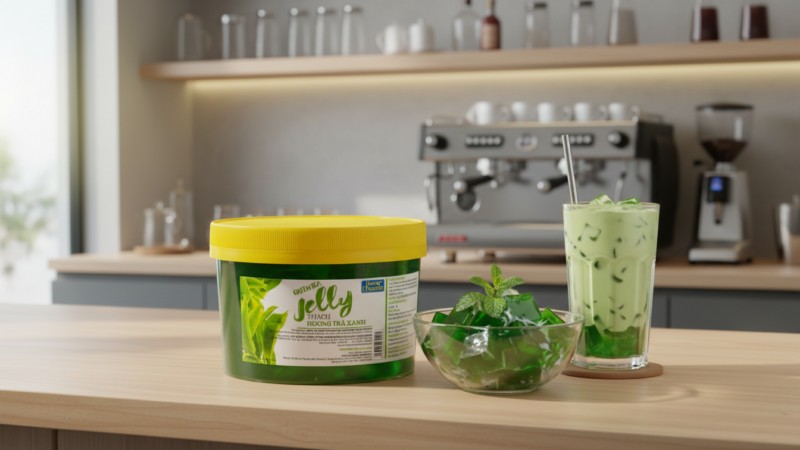 Thạch Trà Xanh 2.2kg (6 Hũ/Thùng) - Hùng Chương - Ảnh 6