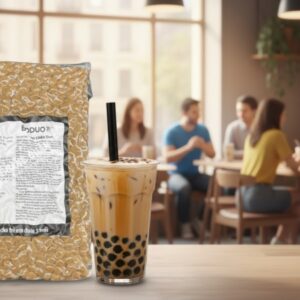 Trân châu đen nấu Boduo