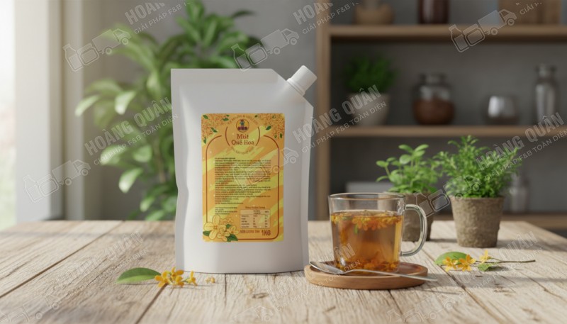 Gấu Lermao- Mứt Quế Hoa 1kg