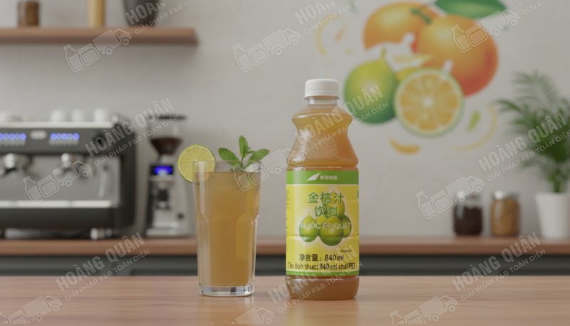 Syrup Kumquat -840ml (12 chai/thùng)