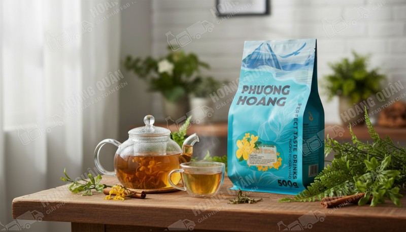Trà Phượng Hoàng - Trà Olong Quế Hoa