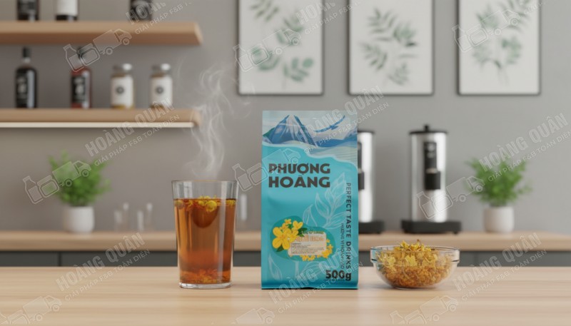 Trà Phượng Hoàng - Trà Olong Quế Hoa