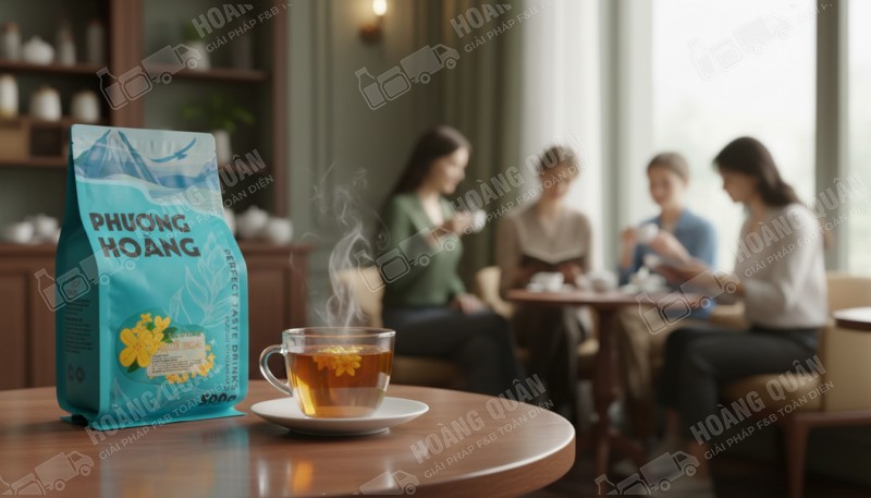 Trà Phượng Hoàng - Trà Olong Quế Hoa