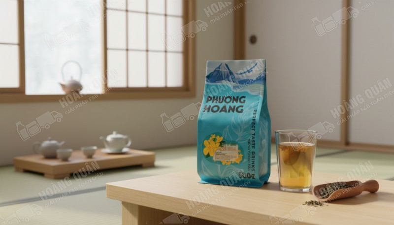 Trà Phượng Hoàng - Trà Olong Quế Hoa