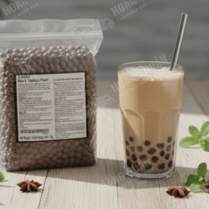 Boduo- Trân Châu Nấu vị Caramel- (1kg)( 20 túi/thùng)