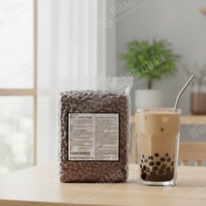 Boduo- Trân Châu Nấu vị Caramel- (1kg)( 20 túi/thùng)