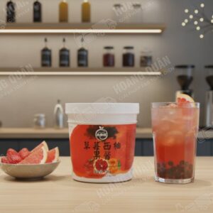 Mứt Cam Đào Bưởi Hồng