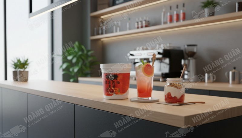 Mứt Cam Đào Bưởi Hồng