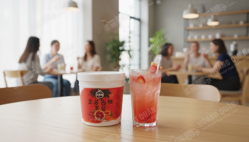 Mứt Cam Đào Bưởi Hồng