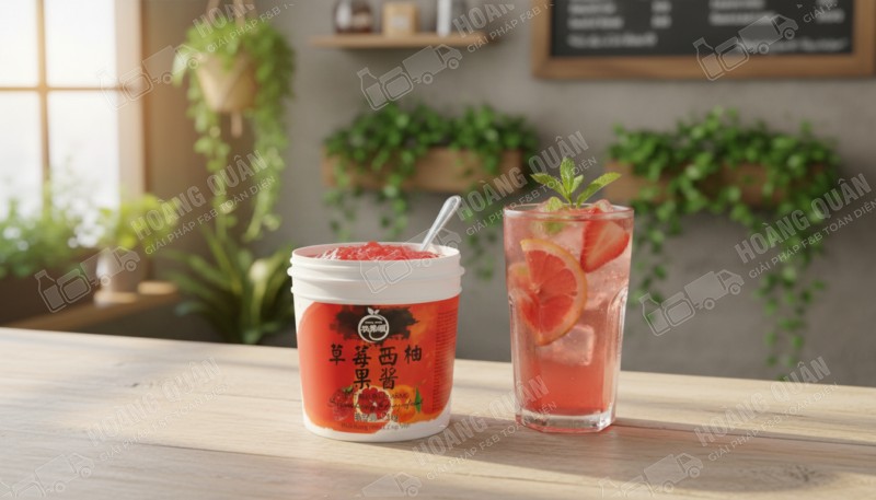 Mứt Cam Đào Bưởi Hồng