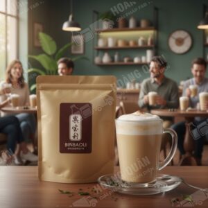 Binbaoli- Trà Ủ Olong Than túi giấy Gongcha