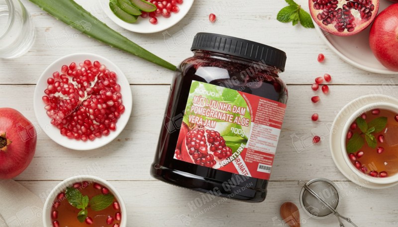 Boduo Mứt Lựu Nha Đam