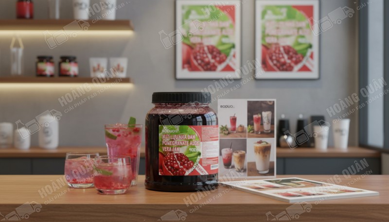 Boduo Mứt Lựu Nha Đam