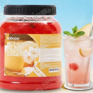 Boduo Mứt lê hoa anh đào Pear Cherry Blossom Jam