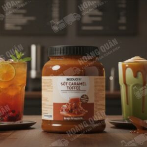 Boduo Sốt Caramel Toffee