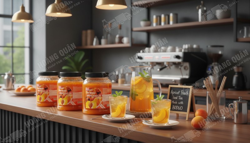 Boduo Mứt Mơ Đào