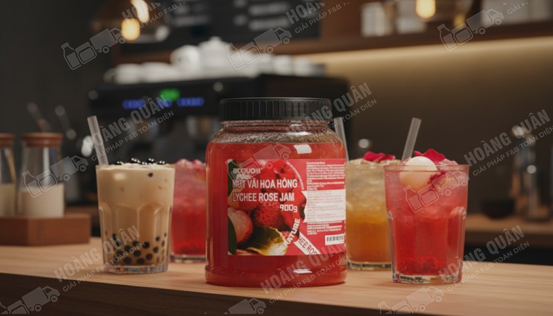 Boduo – Mứt Vải Hoa Hồng