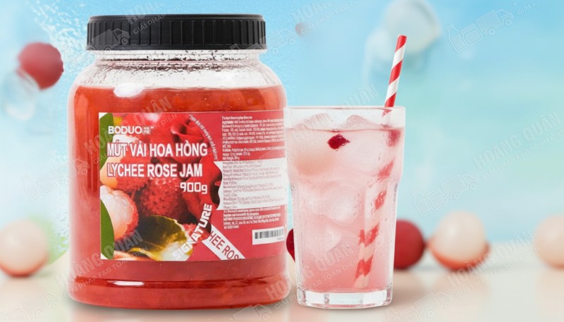 Boduo – Mứt Vải Hoa Hồng