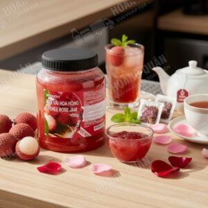 Boduo – Mứt Vải Hoa Hồng