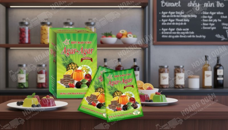 Bột rau câu giòn hoàng yến