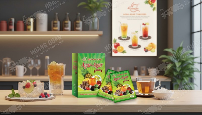 Bột rau câu giòn hoàng yến