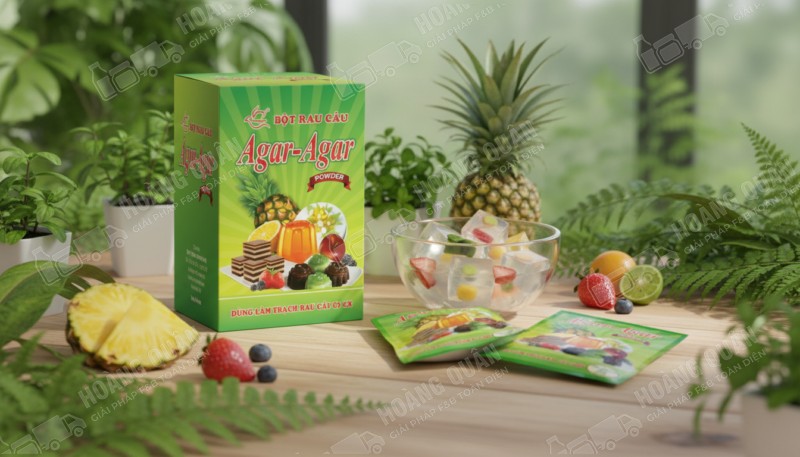 Bột rau câu giòn hoàng yến