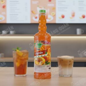 Golden Farm- Sinh Tố Đào - 1L(12 chai/thùng)