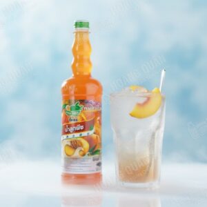 Golden Farm- Sinh Tố Đào - 1L(12 chai/thùng)