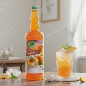 Golden Farm- Sinh Tố Đào - 1L(12 chai/thùng)