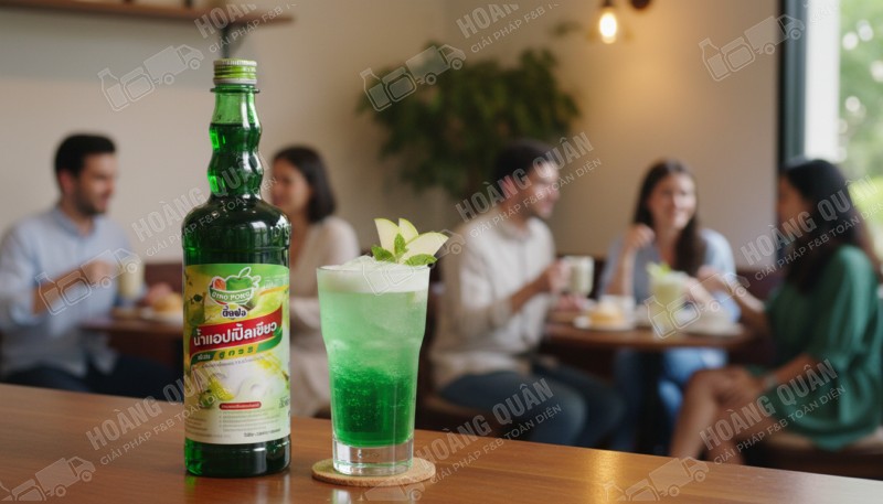 Dingfong Syrup Thái Vị Táo Xanh