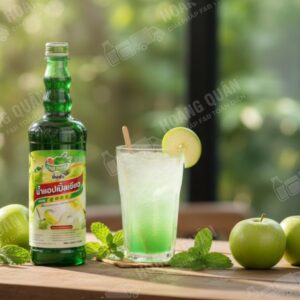 Dingfong Syrup Thái Vị Táo Xanh