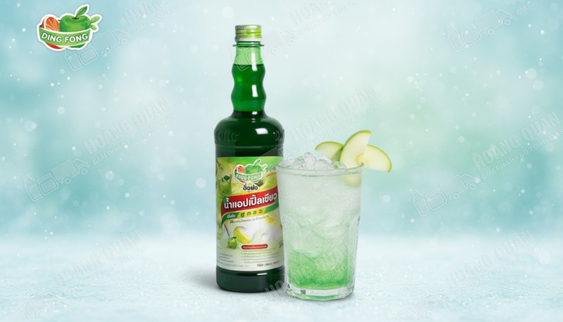 Dingfong Syrup Thái Vị Táo Xanh