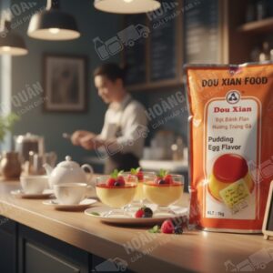 Douxian Bột Pudding vị Trứng