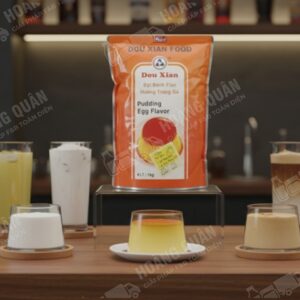 Douxian Bột Pudding vị Trứng