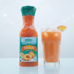 Golden Farm- Sinh Tố Đào - 1L(12 chai/thùng)