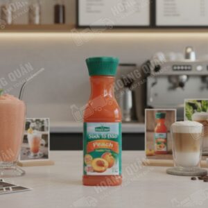 Golden Farm- Sinh Tố Đào - 1L(12 chai/thùng)