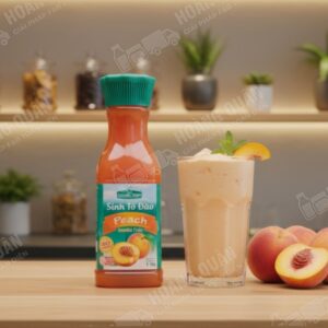 Golden Farm- Sinh Tố Đào - 1L(12 chai/thùng)