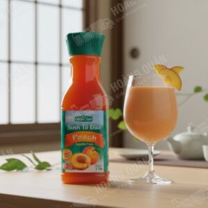 Golden Farm- Sinh Tố Đào - 1L(12 chai/thùng)
