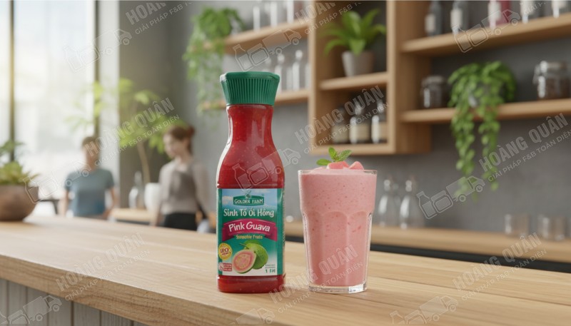 Golden Farm- Sinh Tố vị Ổi Hồng