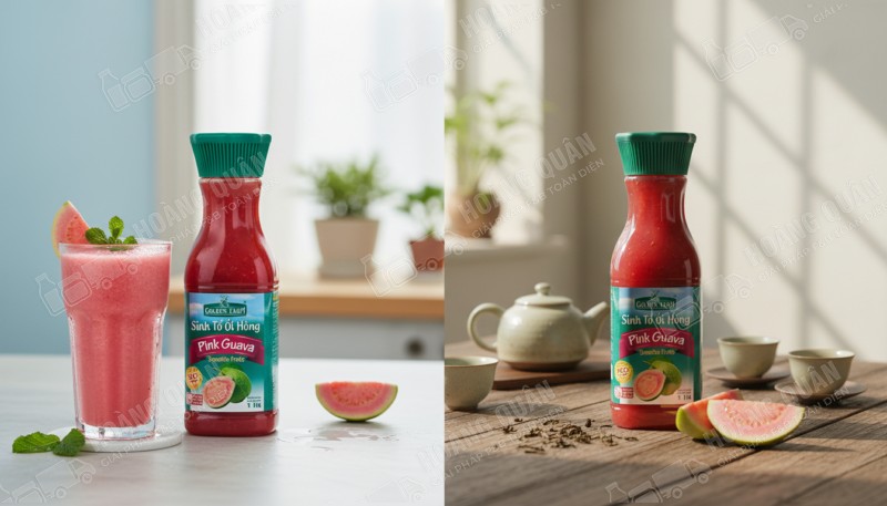 Golden Farm- Sinh Tố vị Ổi Hồng