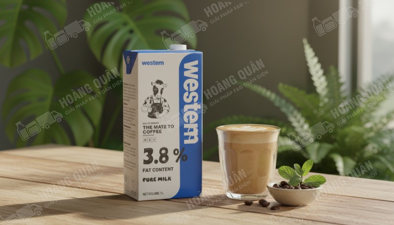 Western Milk Sữa tươi nguyên kem fat 3.8%