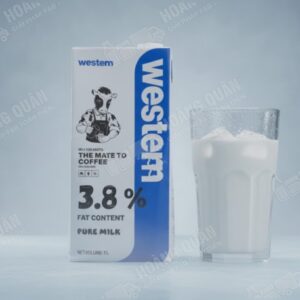Western Milk Sữa tươi nguyên kem fat 3.8%