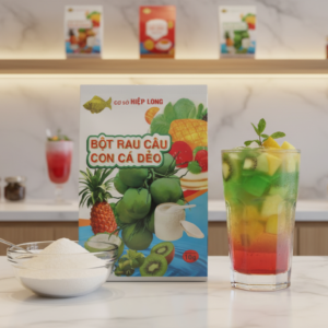 Bột rau câu con cá dẻo