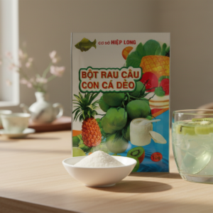 Bột rau câu con cá dẻo