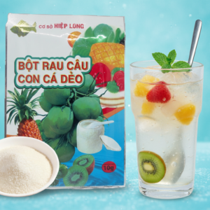 Bột rau câu con cá dẻo