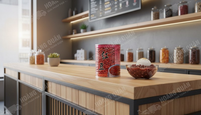 Đậu đỏ ngâm đường Minchun 900gr