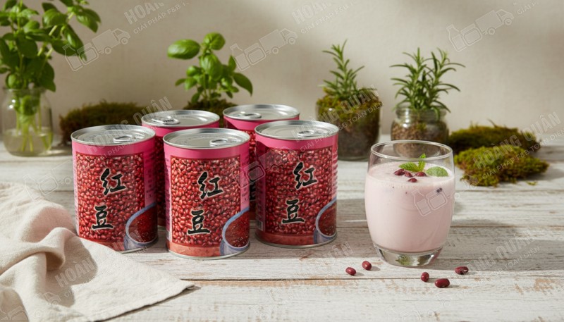 Đậu đỏ ngâm đường Minchun 900gr