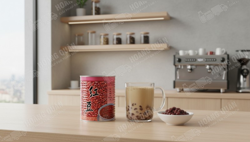 Đậu đỏ ngâm đường Minchun 900gr