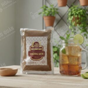 Đường nâu hàn quốc túi bạc