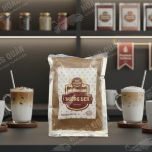 Đường nâu hàn quốc túi bạc